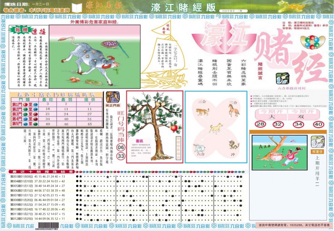 013期濠江赌经A[图]