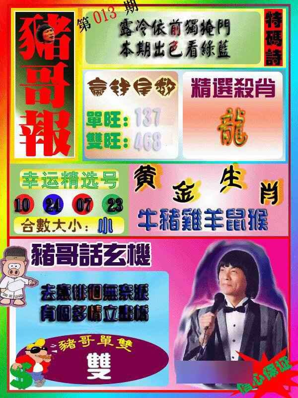 013期猪哥报[图]