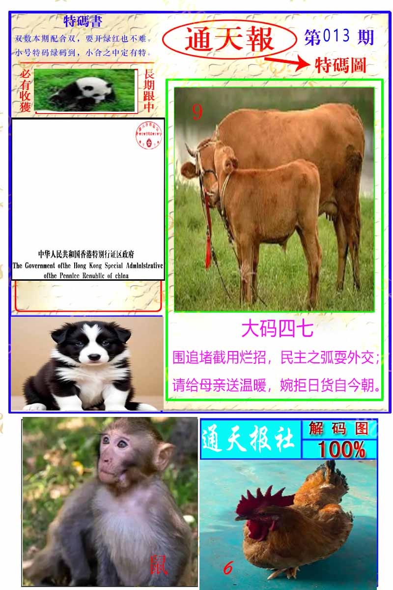 013期通天特解图[图]