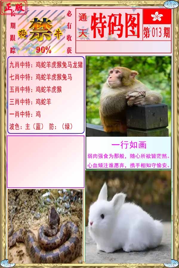 013期特码图[图]