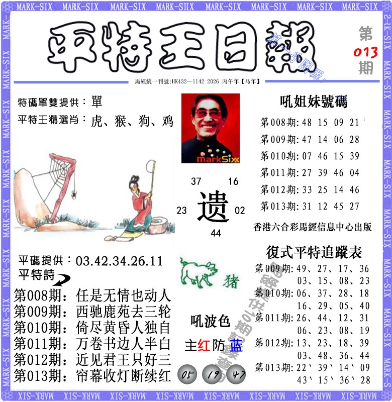 013期平特王日报（荐）[图]