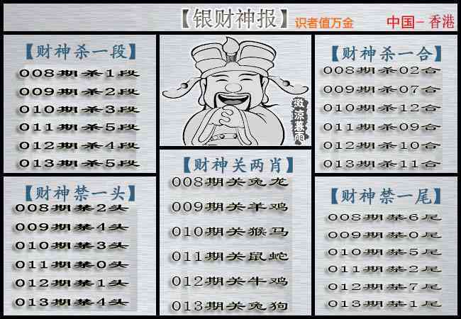 013期银财神[图]