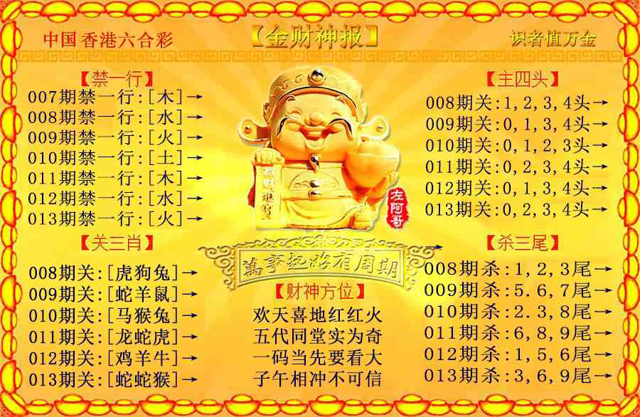 013期金财神[图]