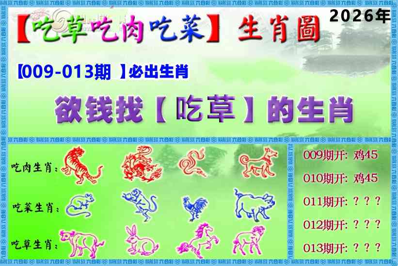 013期吃草吃肉吃菜玄机[图]