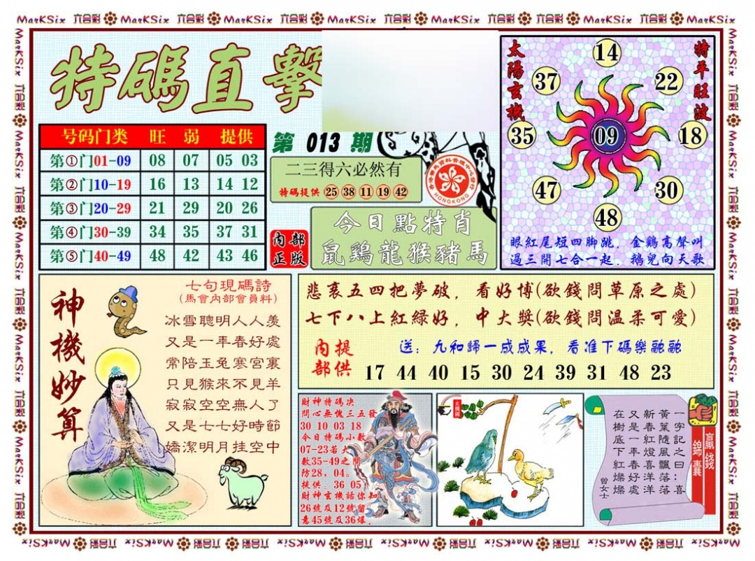 013期特马直击[图]